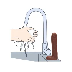 Sapone mani fallo realistico Dicky Soap brown Sapone mani fallo realistico Dicky Soap brown