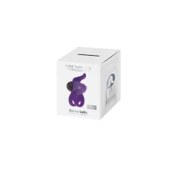 Anello fallico doppio vibrante Lastic viola Anello fallico doppio vibrante Lastic viola