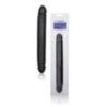 Doppio dildo liscio nero 30 cm Doppio dildo liscio nero 30 cm