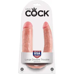 Dildo Doppio King Cock double trouble 38 cm Dildo Doppio King Cock double trouble 38 cm