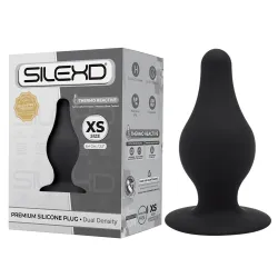 Plug anale affusolato in Silexpan 6,4 cm XS Plug anale affusolato in Silexpan 6,4 cm XS