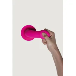 Dildo Anale con ventosa Hitsens 2 Fucsia Dildo Anale con ventosa Hitsens 2 Fucsia