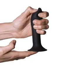 Dildo Anale con ventosa Hitsens 6 Nero Dildo Anale con ventosa Hitsens 6 Nero