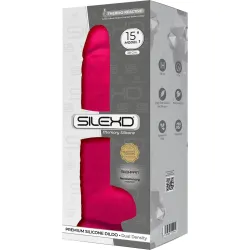 Fallo jumbo realistico ventosa 38 cm fucsia Fallo jumbo realistico ventosa 38 cm fucsia