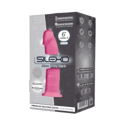 Dildo realistico ventosa SILEXD fluo 15 cm Dildo realistico ventosa SILEXD fluo 15 cm