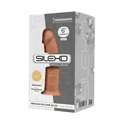 Dildo realistico ventosa SILEXD caram 15 cm Dildo realistico ventosa SILEXD caram 15 cm