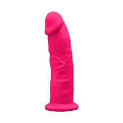 Dildo realistico ventosa SILEXD fuxia 19 cm Dildo realistico ventosa SILEXD fuxia 19 cm