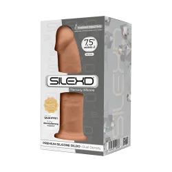 Dildo realistico ventosa SILEXD caram 19 cm Dildo realistico ventosa SILEXD caram 19 cm
