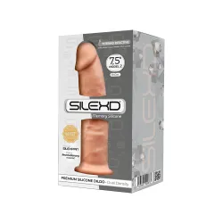 Dildo realistico ventosa SILEXD chiaro 19 cm Dildo realistico ventosa SILEXD chiaro 19 cm