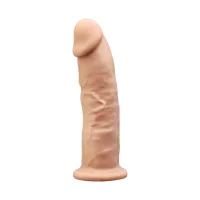 Dildo realistico ventosa SILEXD chiaro 19 cm