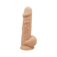Dildo realistico testicoli SILEX carne 21.5cm