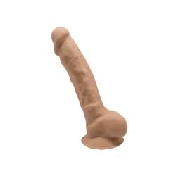 Dildo realistico testicoli SILEX caram 17.5cm Dildo realistico testicoli SILEX caram 17.5cm