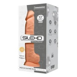 Dildo realistico testicoli SILEX pelle 26.6cm Dildo realistico testicoli SILEX pelle 26.6cm