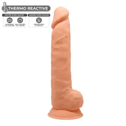 Dildo realistico testicoli SILEX pelle 26.6cm Dildo realistico testicoli SILEX pelle 26.6cm
