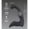 Vibratore prostatico nero in silicone Vibratore prostatico nero in silicone