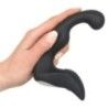 Vibratore prostatico nero in silicone Vibratore prostatico nero in silicone