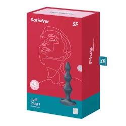 Plug Fallo anale vibrante Dark Lolli Plug Fallo anale vibrante Dark Lolli