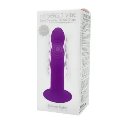 Dildo vibrante con ventosa viola Hitsens 3 Dildo vibrante con ventosa viola Hitsens 3