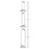 Kit 3 dildo realistici morbidi pelle chiara Kit 3 dildo realistici morbidi pelle chiara