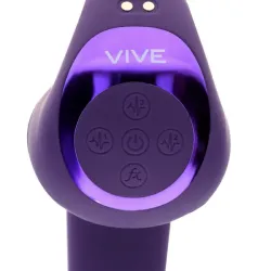 Vibratore vaginale Riko viola con impugnatura Vibratore vaginale Riko viola con impugnatura