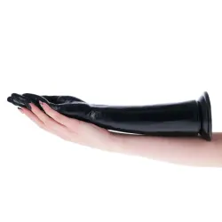 Mano con avambraccio fisting nero 40 cm Mano con avambraccio fisting nero 40 cm