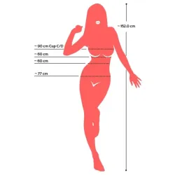 Bambola gonfiabile asiatica Yuki pelle chiara Bambola gonfiabile asiatica Yuki pelle chiara