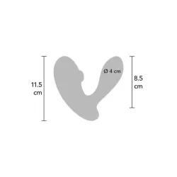 Vibratore stimola clitoride DuoVibe I Xocoon Vibratore stimola clitoride DuoVibe I Xocoon
