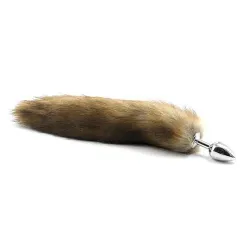 Plug anale con coda Fox Tail brown 45 cm Plug anale con coda Fox Tail brown 45 cm