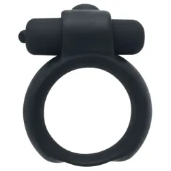 Anello pene vibrante con rabbit nero Anello pene vibrante con rabbit nero