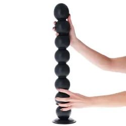 Plug Sfere XXL TrollTunga Nero 58 cm Plug Sfere XXL TrollTunga Nero 58 cm