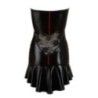 Sexy mini abito similpelle nero Sexy mini abito similpelle nero