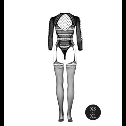 Bodystocking sexy a maniche lunghe nero Bodystocking sexy a maniche lunghe nero