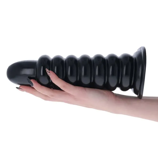 Dildo Anale XXL Extreme Torre nero 26 cm