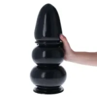 Plug Anale XXL Extreme Nambung Nero 35.5 cm