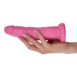 Dildo realistico Mec fucsia 19,5 cm Dildo realistico Mec fucsia 19,5 cm
