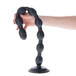 Plug Anale extra large Taranaki nero 52 cm Plug Anale extra large Taranaki nero 52 cm