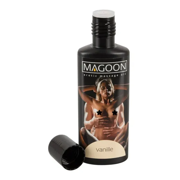 Olio massaggi erotici vaniglia Magoon 100 ml