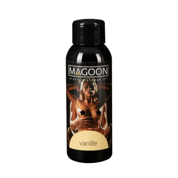 Olio massaggi erotici vaniglia Magoon 50 ml