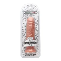 Dildo realistico Otello 21,5 cm chiaro Dildo realistico Otello 21,5 cm chiaro