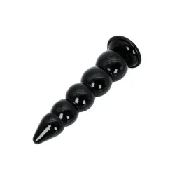 Butt Plug Maxi con sfere graduate 40 cm nero Butt Plug Maxi con sfere graduate 40 cm nero