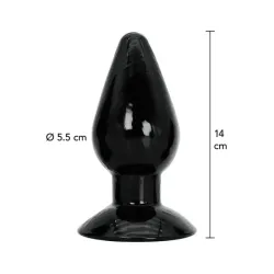 Butt Plug Maxi 14 cm Large nero Butt Plug Maxi 14 cm Large nero