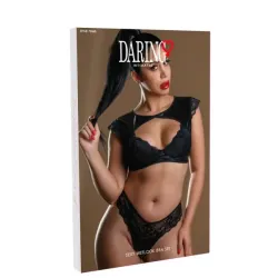 Completo Sexy 2 pz top e perizoma in pizzo Completo Sexy 2 pz top e perizoma in pizzo