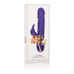 Vibratore Rabbit a spinta CalExotics viola Vibratore Rabbit a spinta CalExotics viola