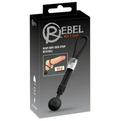 Anello a cappio per pene con peso 166 gr Anello a cappio per pene con peso 166 gr