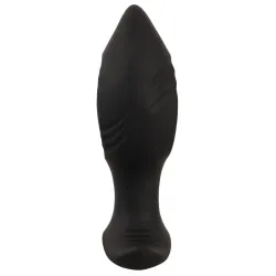 Plug Anale vibrante 12 cm con buco nero Plug Anale vibrante 12 cm con buco nero
