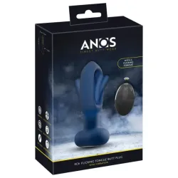 Plug Anale vibrante e lingua stimolante 14 cm Plug Anale vibrante e lingua stimolante 14 cm