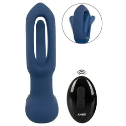 Plug Anale vibrante e lingua stimolante 14 cm Plug Anale vibrante e lingua stimolante 14 cm