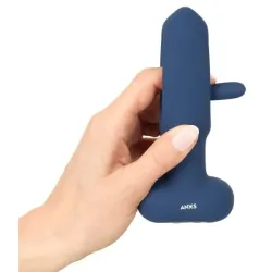 Plug Anale vibrante e lingua stimolante 14 cm Plug Anale vibrante e lingua stimolante 14 cm