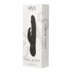 Vibratore Rabbit Thrill Bunny nero 21 cm Vibratore Rabbit Thrill Bunny nero 21 cm