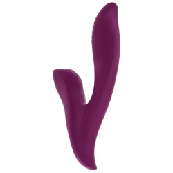 Vibratore doppia stimolazione tapping 20,5 cm